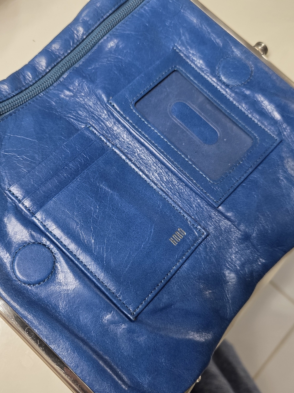 HOBO Lauren wallet teal blue 💙